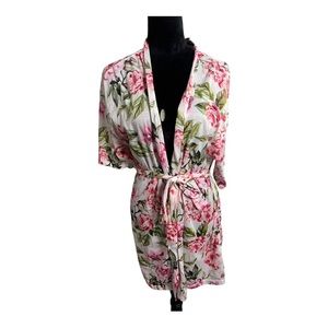 Show Me Your Mumu Brie Robe Garden of Bloom Floral Lightweight ONE SIZE